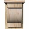 Ekena Millwork Alpine Rough Sawn Corbel w/Backplate, Douglas Fir, 8"W x 8"D x 12"H COR08X08X12ALP01RDF - alternate 2